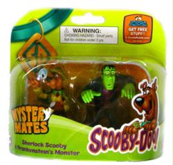 Scooby-Doo Mystery Mates: Sherlock Scooby/Frankenstein Monster figures
