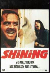 The Shining movie poster [Jack Nicholson & Shelley Duvall] Kubrick