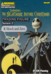 The Nightmare Before Christmas: Shock & Zero trading figure set (JUN)