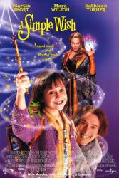 A Simple Wish movie poster [Mara Wilson/Martin Short/Kathleen Turner]