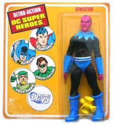 Retro Action DC Super Heroes: Sinestro action figure (Mattel)