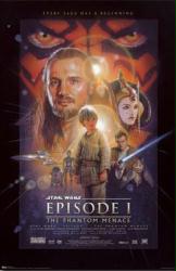 Star Wars Episode I: The Phantom Menace movie poster (22 1/2'' X 34'')