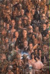 Star Wars Saga poster (22 1/2'' X 34'' Movie Poster) New