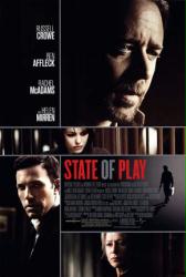 State of Play movie poster [Russell Crowe/Ben Affleck/Rachel McAdams]