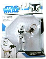 Star Wars [Series One] StormTrooper figure keychain (Basic Fun/2008)