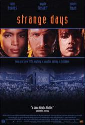 Strange Days movie poster [Ralph Fiennes/Angela Bassett] video poster