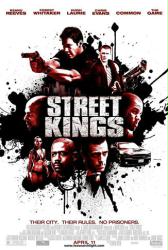 Street Kings movie poster /Keanu Reeves/Forest Whitaker/Hugh Laurie/VG