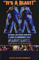 Super Mario Bros. movie poster [Bob Hoskins & John Leguizam]