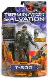 Terminator Salvation: 7'' T-600 action figure (Playmates/2009) Sealed on NM card