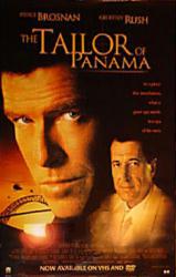 Tailor of Panama, The [w/ Pierce Brosnan & Geoffrey Rush] (Video Movie Poster) NM