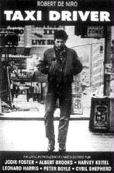 Taxi Driver movie poster [Robert DeNiro] a Martin Scorsese film