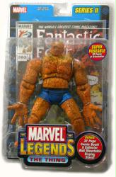 Marvel Legends Series II [Fantastic Four] The Thing figure (ToyBiz/2002) Sealed in NM package