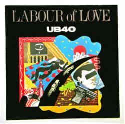 UB40: Labour of Love vintage LP/Album poster flat
