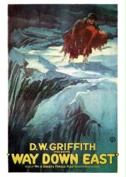 Way Down East movie poster (1920) [Lillian Gish] a D.W. Griffith film