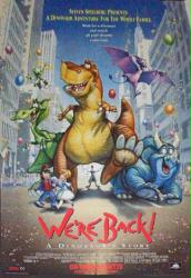 We're Back! A Dinosaur's Story (Video Movie Poster) NM