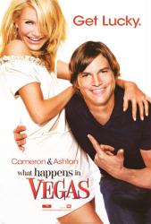 What Happens In Vegas [w/ Cameron Diaz & Ashton Kutcher] (Theatrical Movie Poster) NM