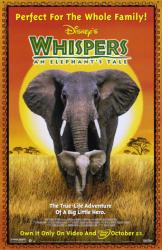 Whispers: An Elephant's Tale movie poster [Disney] video poster