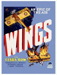 Wings movie poster (1927) [a William A. Wellman film] 18'' X 24''