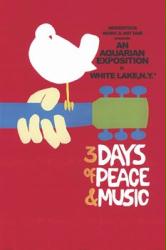 Woodstock poster: 3 Days of Peace & Music (24'' X 36'' Poster) New