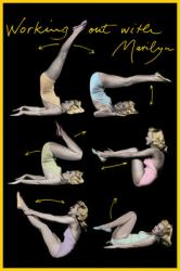 Marilyn Monroe poster: Working Out With Marilyn (24'' X 36'' Poster) New