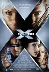 X2: X-Men 2 movie poster [Halle Berry, Hugh Jackman & James Marsden]