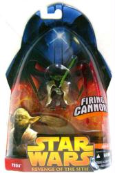 Star Wars [Revenge of the Sith] Yoda [#3] action figure (Hasbro/2005) Sealed on NM card