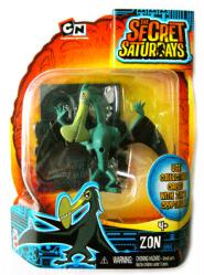 The Secret Saturdays: Zon cryptid figure (Mattel/2009) New