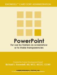 Card Sort Administration PowerPoint Slides (Knowdell)