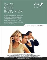 Sales Style Indicator (SSI)