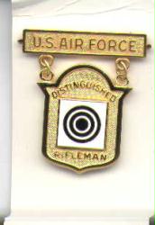 USAF Air Force Distinguished Markman Rifleman Badge.