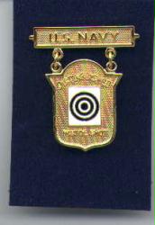 US Navy Distinguished Pistol Shot Badge