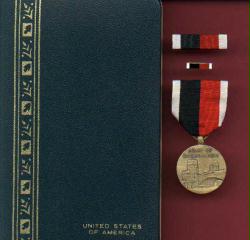 Army of Occupation medal complete cased set