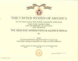 Defense Distinguished Service
