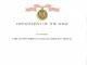 Army Outstanding Civilian Service medal Certificate