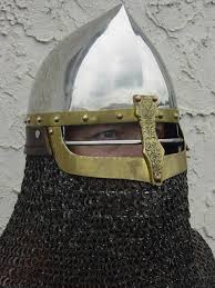 Frisian Helm with Chainmail Drape